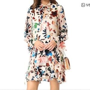 Alice and Olivia floral dress